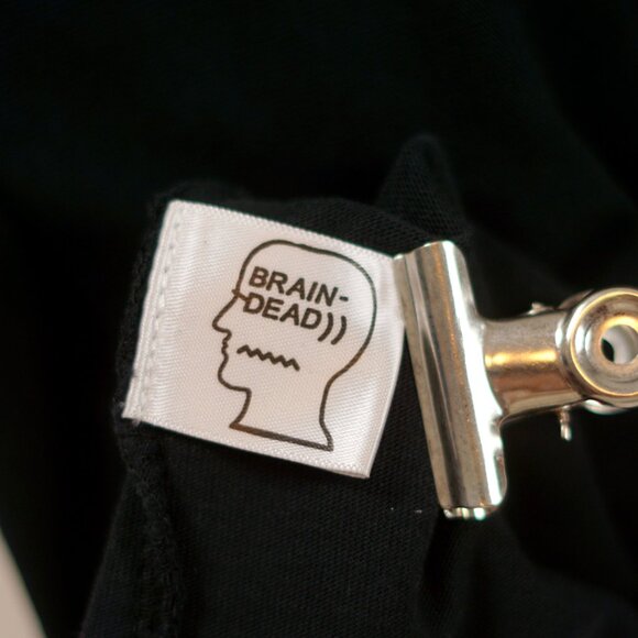 Brain Dead Graphic Print Long Sleeve heavy T-shirt/ Size M/ Good Condition - Picture 10 of 11